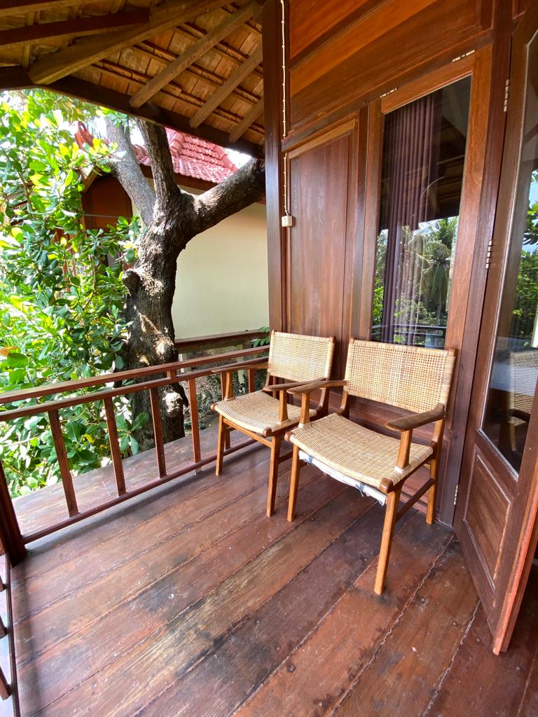 Kamar Wooden House 2p di Big K Hostel (Bukit View Laut)