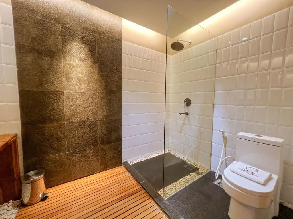 Kamar Grand Deluxe 4p di Halo Sustainable Hotel & Resort