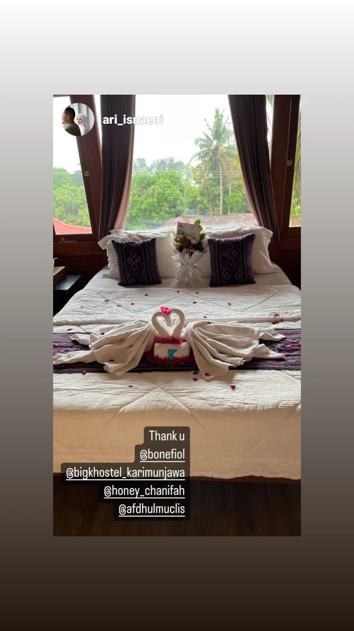 Kamar Private Room 2p di Big K Hostel (Bukit View Laut)