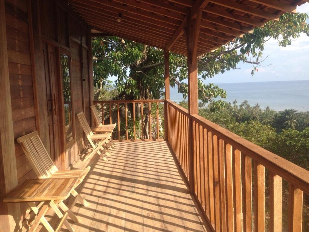Kamar Bungalow View Sea 2p di Cocohut Resort (Bukit View Laut)