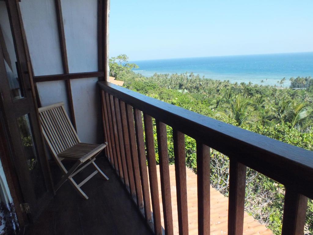 Kamar Deluxe Bungalow View Sea 2p di Cocohut Resort (Bukit View Laut)
