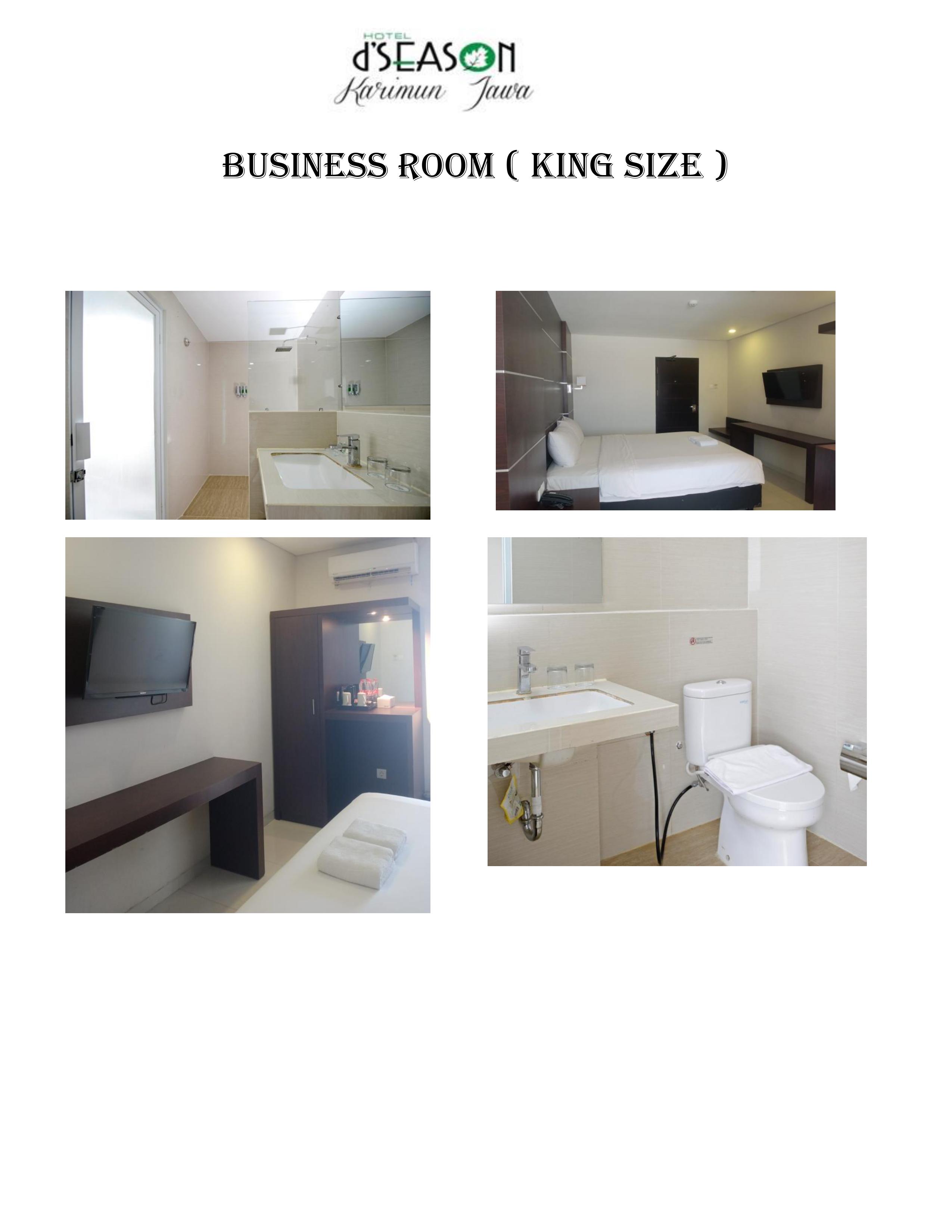 Kamar Bussines 2p di D'Season Hotel (Bukit View Laut)