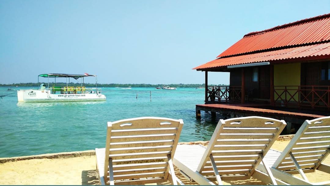 Kamar Room View Laut 2p di Blue Laguna (Pusat Kota View Laut)